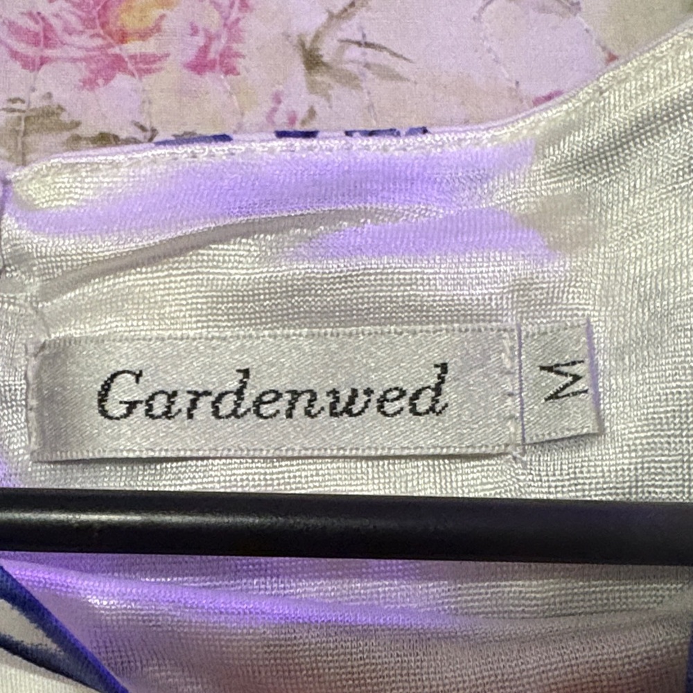 Vintage Blue and White Floral Dress wore once